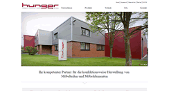 Desktop Screenshot of hunger-moebel.de